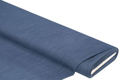Tissu jean/denim stretch moyen, bleu jeans
