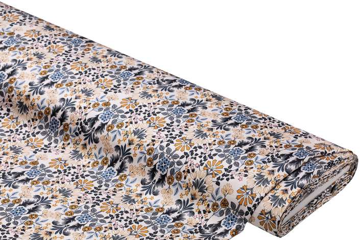GIVBRO Lot De 2 Chaussettes En Nylon Extensibles Pour Loisirs Créatifs – Motif Fleurs Multicolore – 120 Cm