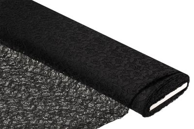 Spitzenstoff, schwarz