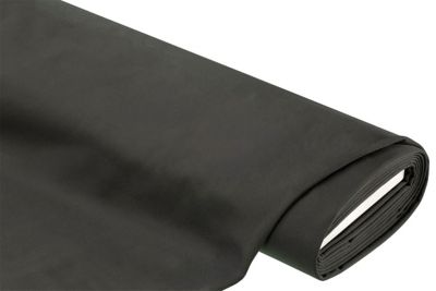 Tissu softshell uni, noir