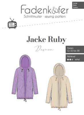 Fadenkäfer Schnitt 'Jacke Ruby' für Damen