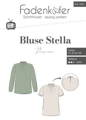 Fadenkäfer Schnitt 'Bluse Stella' für Damen