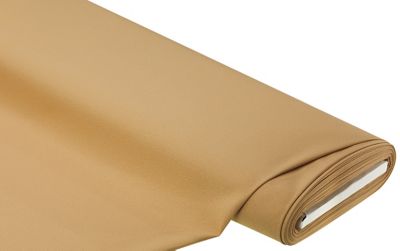 Tissu crêpe satin 'Cléa', beige