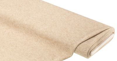 Tissu maille uni, lin chiné