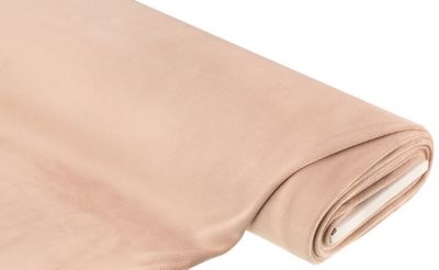 Tissu sweat à jersey uni,  rose pâle