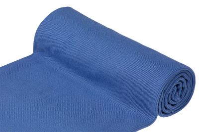 Rippen-Bündchenstoff 'Comfort', saphir