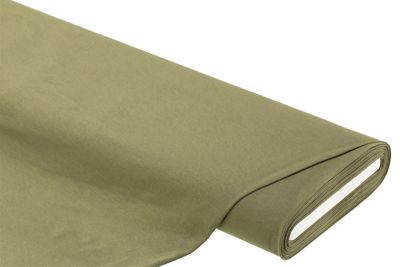Tissu jersey de viscose, vert olive