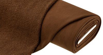 Doubleface-teddyfleece, bruin