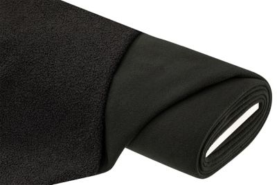 Doubleface-Teddy-Fleece, schwarz