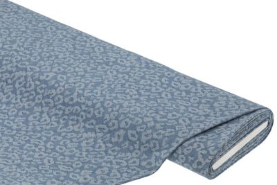 Jacquard denim 'Leo', jeans clair