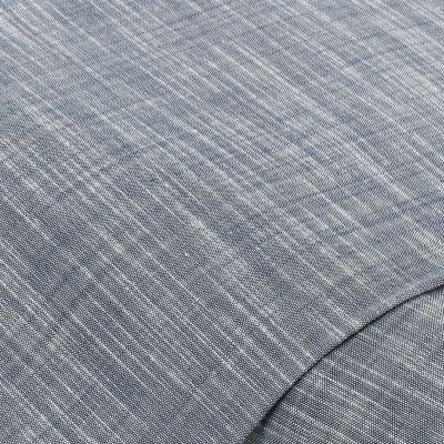 Tissu pour chemisiers, bleu chiné
