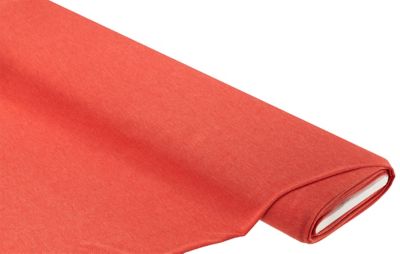 Feinstrick-Jersey Uni, rot