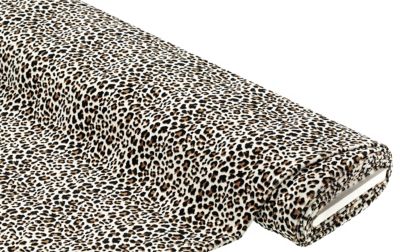 Nicki-Velours 'Leo', braun-color