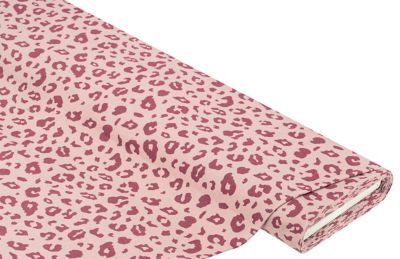 Baumwoll-Flanell 'Leo', rosa-color