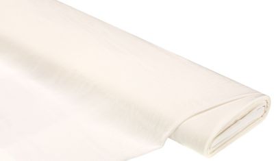 Viscose-blouse­stof/Javanaise uni, wolwit
