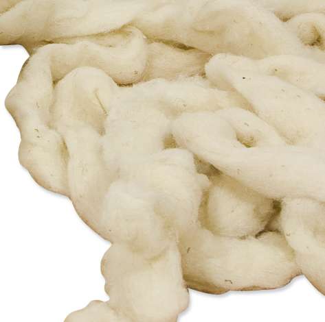 Stopfwolle aus Schafwolle 3kg –