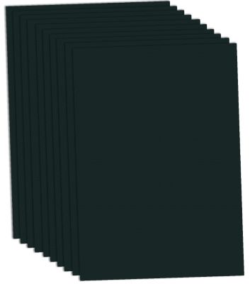 50 feuilles Papier Cartonné Noir 250gr - Din A3 - Paquet de 50