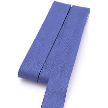 buttinette Biais en coton, bleu jeans, largeur : 2 cm, longueur : 5 m