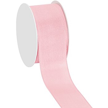 Stoffband, rosa, 40 mm, 10 m