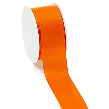 Stoffband, orange, 40 mm, 10 m