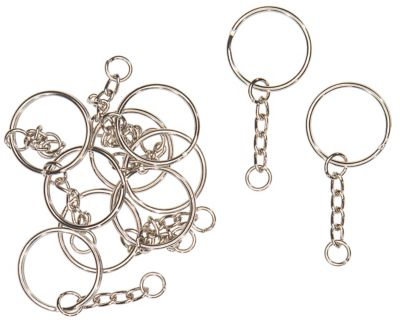 Schlüsselanhänger, 25 mm, 10 Stück online kaufen