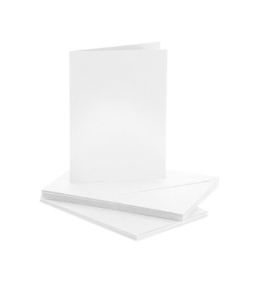 Enveloppes pour cartes 15x15 'Blanc' (10 pcs)