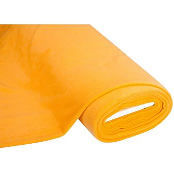 Tissu polaire, jaune soleil