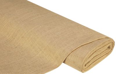 Toile de Jute uni Naturel - Par 10 cm