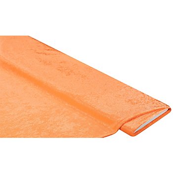 Panne de velours, orange fluo