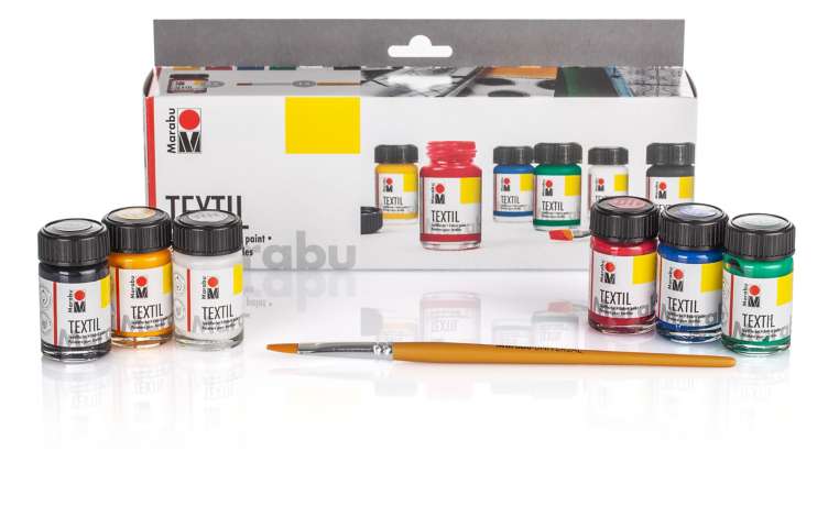 Pinceaux de base n° 6, 8, 14 et 16 MARABU Peinture