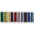 Set de fils métalliques pour loisirs créatifs, multicolore, 10 bobines