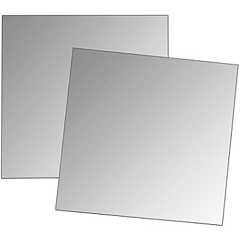 Mosaïque tesselles miroir, 10 x 10 cm, 2 pièces
