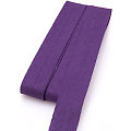 buttinette Biais en coton, violet, largeur : 2 cm, longueur : 5 m