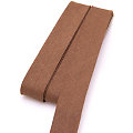buttinette Biais en coton, marron chevreuil, largeur : 2 cm, longueur : 5 m
