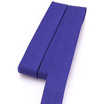buttinette Biais en coton, bleu roi, largeur : 2 cm, longueur : 5 m