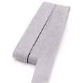 buttinette Biais en coton, gris clair, largeur : 2 cm, longueur : 5 m