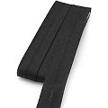 buttinette Biais en coton, noir, largeur : 2 cm, longueur : 5 m