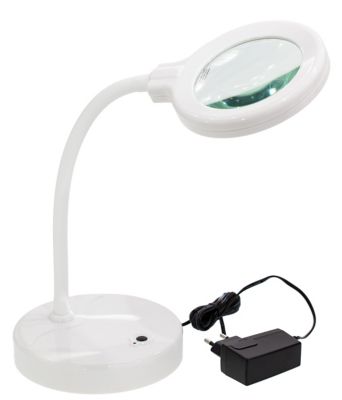 LightCraft LC8076LED Loupe avec bras articulé extensible avec lampe a Led