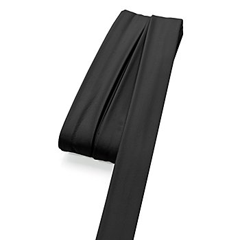 buttinette Kunstleder-Einfassband, schwarz, 2 cm, Länge: 5 m