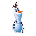 Disney Applikation "Olaf", Grösse: 3 x 7,5 cm, 1 Stück