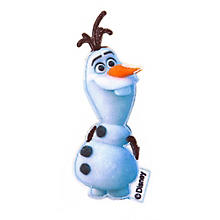 Disney Applikation 'Olaf', Größe: 3 x 7,5 cm, 1 Stück