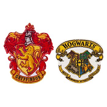 Applikationen 'Harry Potter', Größe: 7–8 cm, 2 Stück