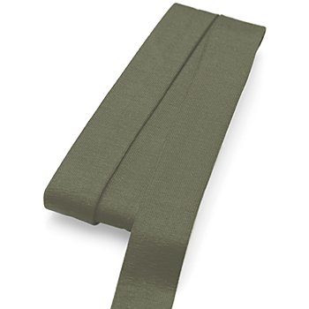buttinette Biais jersey, kaki, largeur : 2 cm, longueur : 3 m