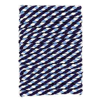 buttinette Cordon pour vêtements, tons bleus, 8 mm  Ø, longueur : 5 m