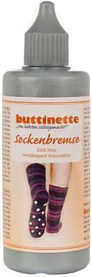 buttinette "antidérapant pour chaussettes", 100 ml, anthracite