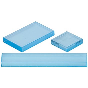 Plaques acryliques pour tampons en silicone