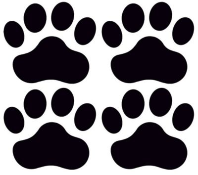 buttinette Sockenstopper 'Tatzen', 3,5 x 3 cm , Inhalt: 8 Stück