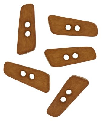 Dill Knebelknöpfe, Länge: 50 mm, Inhalt: 5 Stück