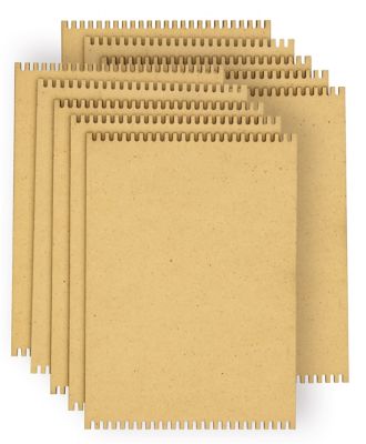 Cadres de tissage en MDF, largeur de tissage : 11,5 cm, lot de 10
