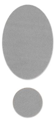 Prym Rub-on Patch MERINO, Farbe: hellgrau, Inhalt: 2 Stück.